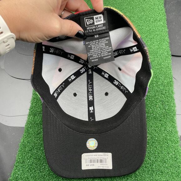 New Era Atlanta United Soccer 39Thirty Hat Pride Stretch M/L Fitted Colorful - Picture 3 of 3